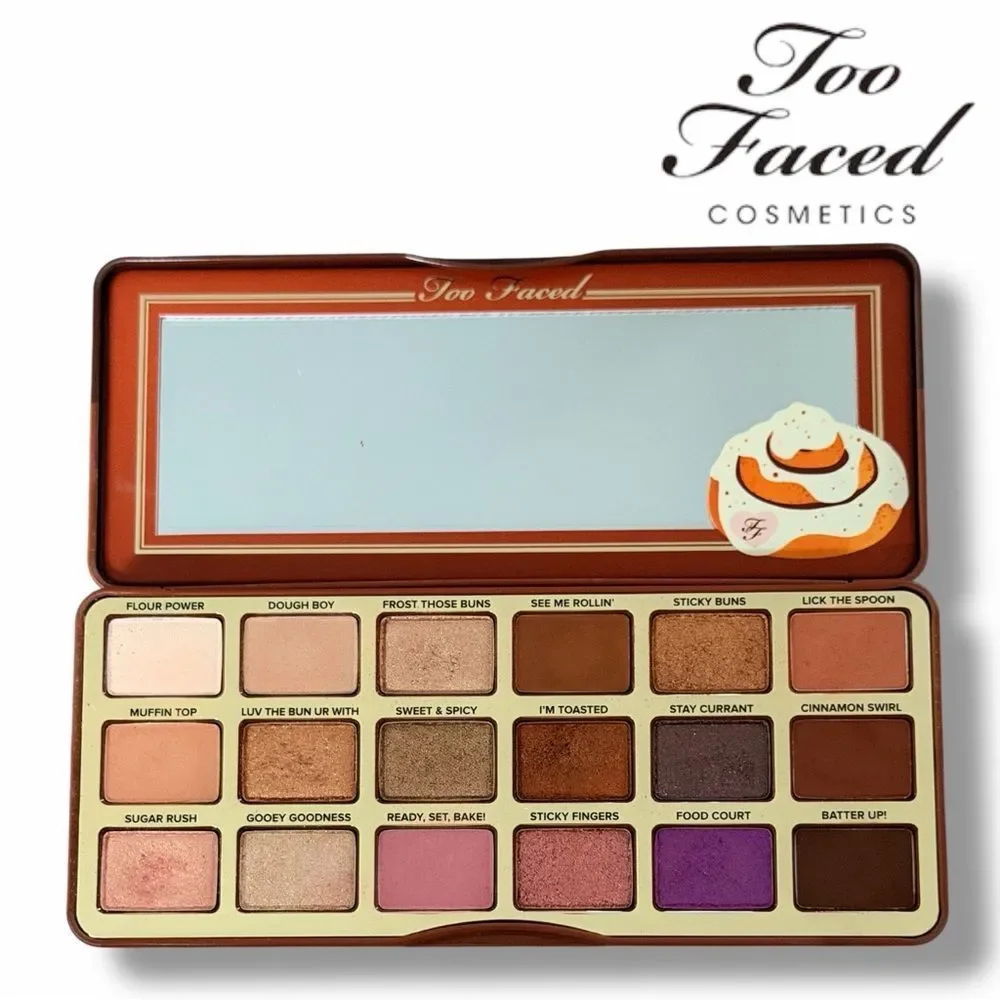 Too Faced Three Eyeshadow Collection - Peach, Gingerbread, Cinnamon